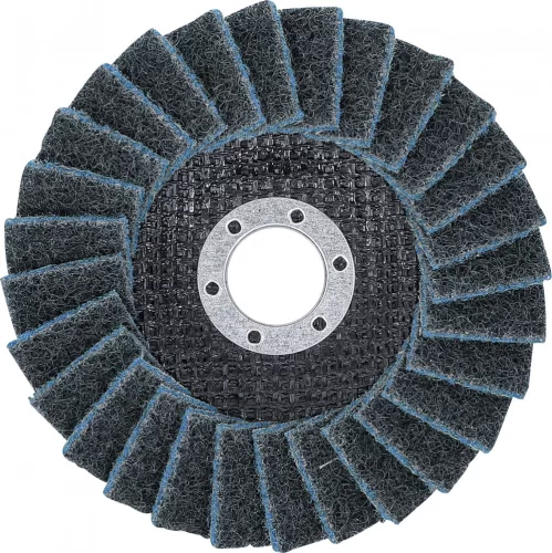 BGS technic Legyező alakú csiszolótárcsa | Flíz | Ø 125 mm | 240-as szemcsefinomság (BGS 74476)