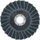 BGS technic Legyező alakú csiszolótárcsa | Flíz | Ø 125 mm | 240-as szemcsefinomság (BGS 74476)