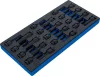 BGS technic Műhelykocsi-betét 1/3: Levegős dugókulcskészlet | 12,5 mm (1/2") | 24 darabos (BGS 74514)