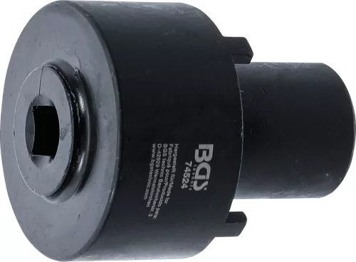 BGS technic Kerékagyanya kulcs Ford Transit hátsó tengelyhez, 4 csapos, 1/2", ütvecsavarozóhoz is (BGS 74524)
