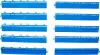 BGS technic Műanyag csempe szél elemkészlet | kattintás rendszer | 400 x 55 x 15 mm | 10 darabos (74547)