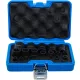 BGS technic Levegős dugókulcskészlet | E-profil Plus | 6,3 mm (1/4") / 10 mm (3/8") / 12,5 mm (1/2") | EP4 - E32 | 19 darabos (74554)
