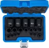 BGS technic Levegős dugókulcskészlet | E-profil Plus | 6,3 mm (1/4") / 10 mm (3/8") / 12,5 mm (1/2") | EP4 - E32 | 19 darabos (74554)