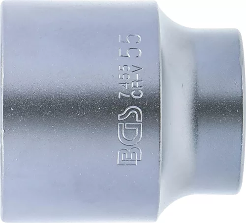 BGS Technic 3/4" dugókulcs fej | tizenkétszögletű | 55 mm (BGS 7455)