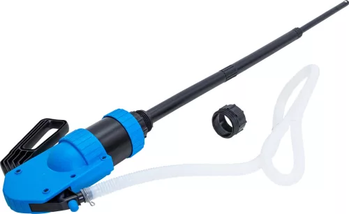 BGS technic Karos hordópumpa | karbamidfeltöltéshez (AUS32) | 2 adapterrel műanyag hordókhoz (74565)