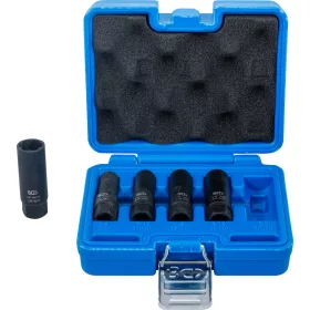   BGS technic Spirálbites dugókulcskészlet /csavarkiszedő, mély | 10 mm (3/8") | 10 - 16 mm | 5 darabos (74568)