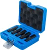 BGS technic Spirálbites dugókulcskészlet /csavarkiszedő, mély | 10 mm (3/8") | 10 - 16 mm | 5 darabos (74568)