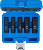 BGS technic Spirálbites dugókulcskészlet /csavarkiszedő, mély | 10 mm (3/8") | 10 - 16 mm | 5 darabos (74568)