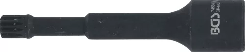 BGS technic Speciális, levegős dugókulcs | 115 mm hosszú | 12,5 mm (1/2") | belső bordázattal (XZN) M12 | VAG (74588)