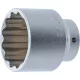 BGS Technic 3/4" dugókulcs fej | tizenkétszögletű | 60 mm (BGS 7459)