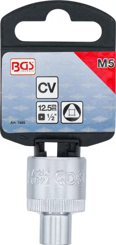 BGS technic Háromszög dugókulcs, M5 (8 mm), 1/2" (BGS 7460)