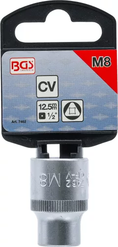 BGS technic Háromszög dugókulcs, M8 (12 mm), 1/2" (BGS 7462)