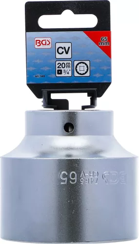 BGS Technic Dugókulcs, tizenkétszögletű | 20 mm (3/4") | 65 mm (BGS 7465)