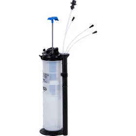   BGS technic Folyadékleszívó vákuumpumpa kézi és pneumatikus működéssel, 10 liter, 5 részes (BGS 74667)