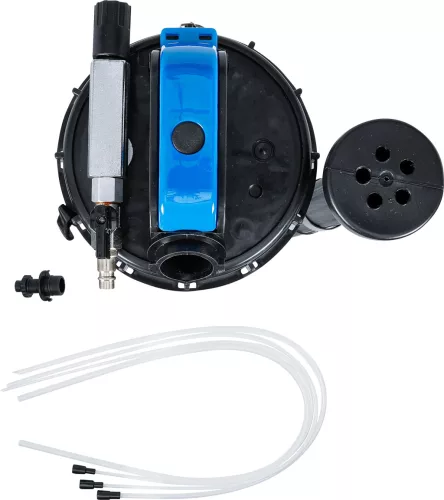 BGS technic Folyadékleszívó vákuumpumpa kézi és pneumatikus működéssel, 10 liter, 5 részes (BGS 74667)