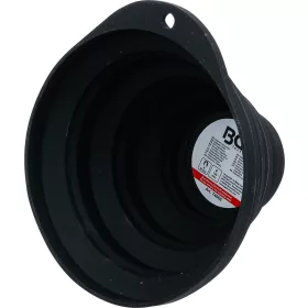   BGS technic Mágneses csavartartó és alkatrésztartó tálka, összecsukható, gumiból, 75–135 mm (BGS 74668)