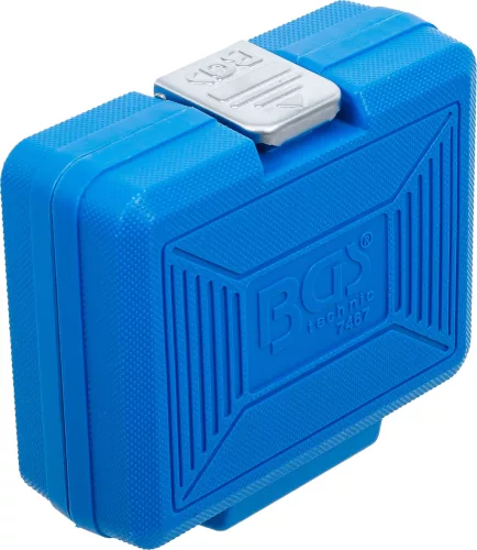 BGS technic Speciális levegős, fordítóbetétes dugókulcskészlet | hatszögletű és csavarhúzó 17 - 19 - 21 mm | 12,5 mm (1/2") | 3 darabos (BGS 7467)