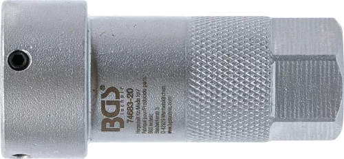BGS technic Menetmetszőtartó 20 mm-es menetmetszőkhöz, 3/8” racsnis meghajtással (BGS 74683-20)