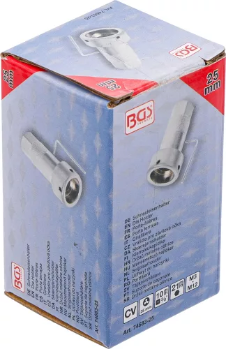 BGS technic Menetmetszőtartó 25 mm-es menetmetszőkhöz, 3/8” racsnis meghajtással (BGS 74683-25)