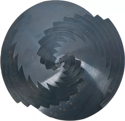 BGS technic Lépcsős fúró HSS acélból, TiAlN bevonattal, 4–52 mm (BGS 74702)