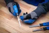 BGS technic Rugalmas gyémántreszelő készlet elektromos csatlakozók tisztításához, extra vékony, 3 részes (BGS 74737)