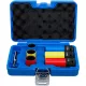 BGS technic Spirálbites dugókulcsbetét készlet/ csavarkiszedő és légkulcsfej-készlet, 1/2", 17 / 19 / 21 mm, 7 darabos (7510)