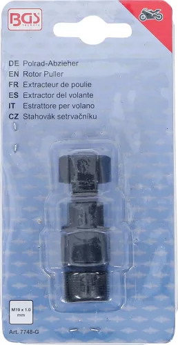 BGS technic Lehúzófej | M19 x 1,0 | a BGS 7748 motorkerékpár féktárcsa lehúzó készlethez (BGS 7748-G)