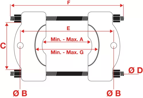 BGS technic 14 részes elválasztó késes gömbcsukló és csapágylehúzó készlet (BGS 7750)