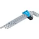 BGS technic 9 részes biztonsági Torx (fúrt) kulcs készlet (BGS 777)