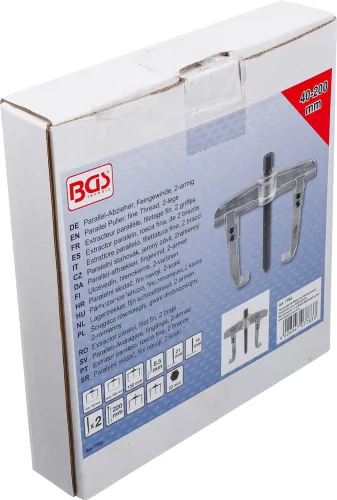 BGS technic Párhuzamos lehúzó, finommenetes 200x150mm (BGS 7783)