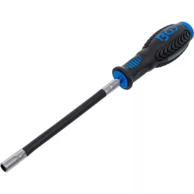   BGS technic Csavarhúzó flexibilis szárral tömlőbilincsekhez, 8 mm, 280 mm (BGS 7828)