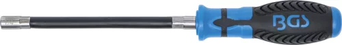 BGS technic Bitcsavarhúzó flexibilis szárral, 1/4”, 260 mm, mágneses bittartóval (BGS 7829)