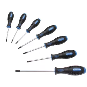   BGS technic 7 részes biztonsági Torx (fúrt) csavarhúzó készlet, T10 - T40 (BGS 7841)
