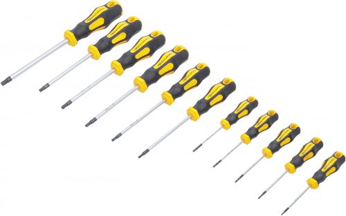 BGS DIY 11 részes Torx csavarhúzó készlet, nem fúrt (BGS 7844)
