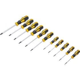   BGS DIY 11 részes biztonsági Torx (fúrt) csavarhúzó készlet (BGS 7845)