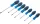 BGS technic 7 részes Torx csavarhúzó készlet, T10 - T40 (BGS 7846)