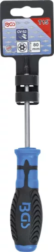 BGS technic Biztonsági Torx (fúrt) csavarhúzó, T15 (BGS 7849-T15)