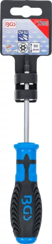 BGS technic Biztonsági Torx (fúrt) csavarhúzó, T20 (BGS 7849-T20)