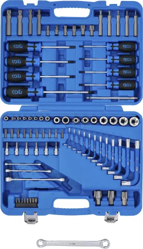 BGS technic 84 db-os Torx szerszámkészlet, 1/4 "+ 1/2" (BGS 7849)