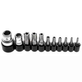   BGS technic 11 részes biztonsági Torx (fúrt) bitkészlet (BGS 786)