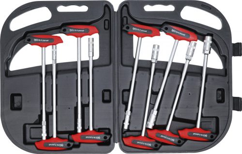 BGS DIY 9 db-os T-nyelű dugókulcs készlet, 6 - 14 mm (BGS 7881)