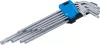 BGS technic Torx hajlítottkulcs készlet, extra hosszú, T10–T50, 9 részes (BGS 793)
