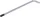 BGS technic Torx kulcs, L alakú extra hosszú, fúrt T45 (BGS 794-T45)