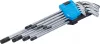 BGS technic 9 részes biztonsági Torx kulcs készlet, fúrt, T10-T50 (BGS 794)