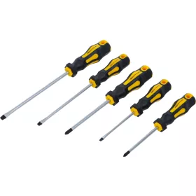   BGS DIY 5 részes műhely csavarhúzó készlet csúszásmentes gumírozott nyéllel (BGS 7946)