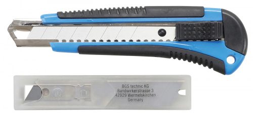 BGS technic Törhető pengés kés 18mm-es, fém vezetős (BGS 7955)
