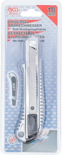 BGS technic Törhető pengés kés 18mm-es (BGS 7958)