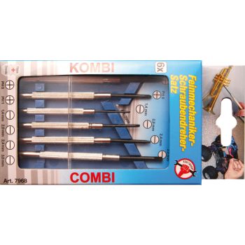   BGS DIY Csavarhúzó készlet elektronikai 6 részes (BGS 7968)