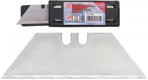 BGS technic Trapéz penge készlet 5 részes, 0,6x12mm (BGS 7975)