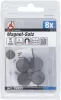 BGS DIY Kerámia mágnes készlet (ferrit mágnes) | Ø 18 mm | 8 darabos (BGS 79903)
